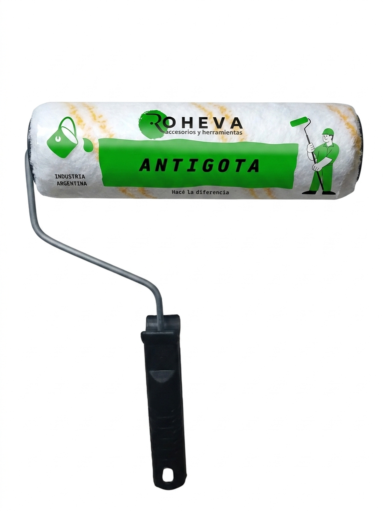 Rodillo Antigota Premium Amarillo 22X40