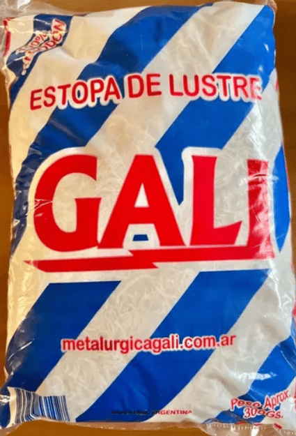Estopa de Lustre 300 g 100% Algodon