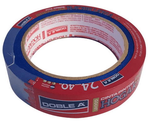 Cintas Azul Obra UV Doble A 24 mm 