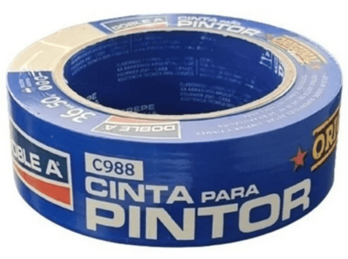 Cinta Pintor Blanca Doble A 50 mts  36 mm (988)