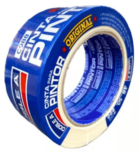 Cinta Pintor Blanca Doble A 50 mts  48 mm (988)