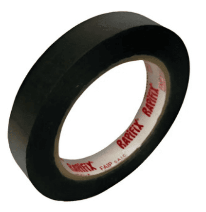 Cinta de Polietileno Doble Faz Negra de 12 X 5 mts