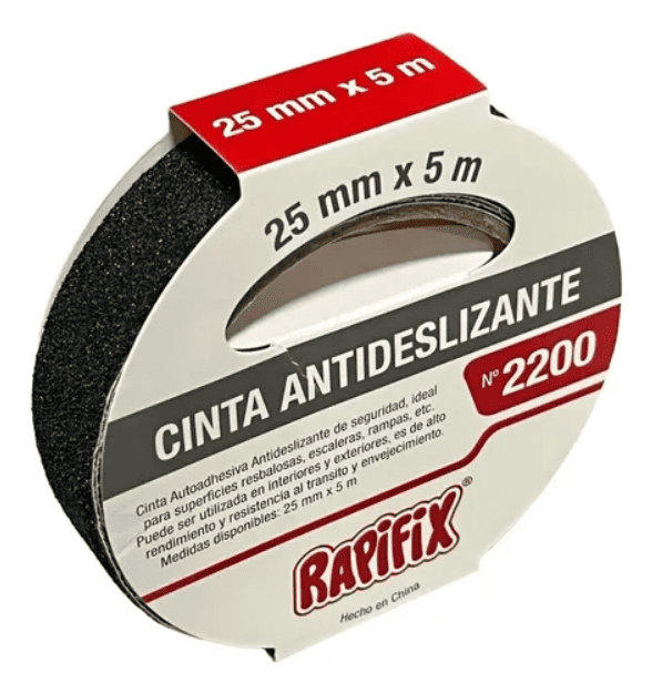 Cinta Antideslizante 50 mm X 5 mts