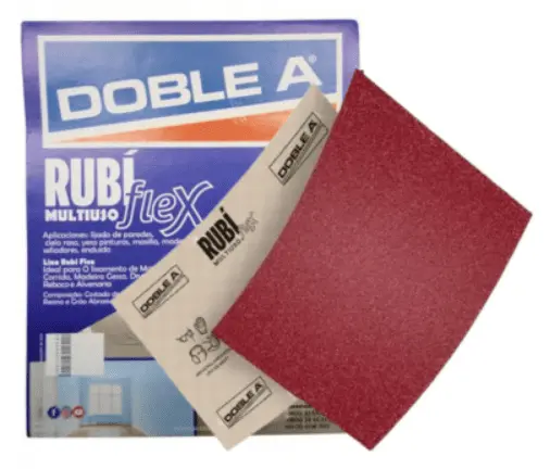 Lija Rubi Flex Doble A Grano 150