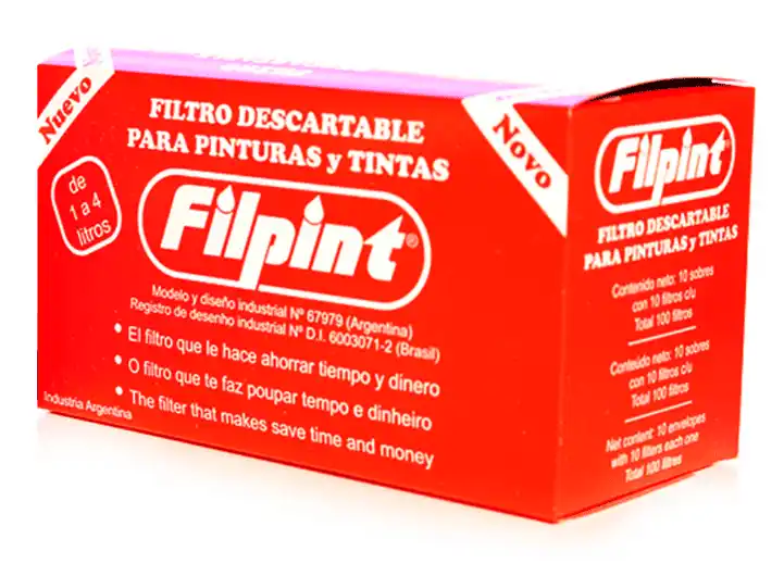 Filtros de Pintura Filpint 1 a 4 Litros Premium