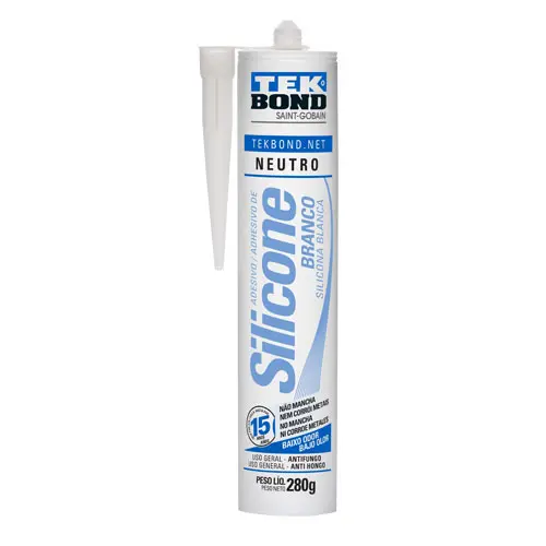 Silicona Neutra Blanca 280 g Cartucho