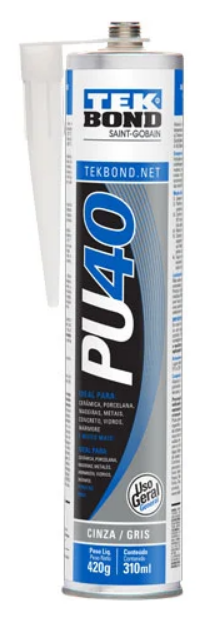 Adhe. de Poliuretano PU40 Gris 359 g Cartucho