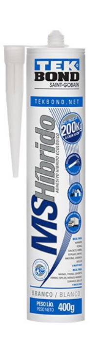 Adhe. Hibrido Pega Todo Blanco 400 g Cartucho