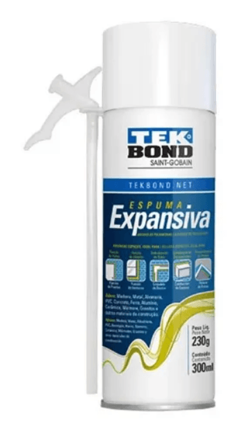 Espuma Poliuretanica PU Expansible Prof. 300 ml/ 230 g