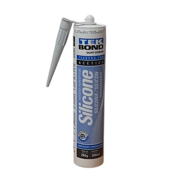Silicona Acetica Transp. 280 g Cartucho Uso Gral