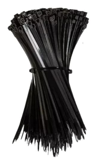 Precintos Nylon 2.5X100 Negro Bolsa X100