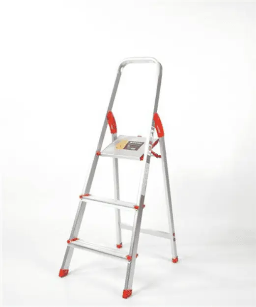 Escalera familiar de Aluminio Reforzado 3 Escalones 