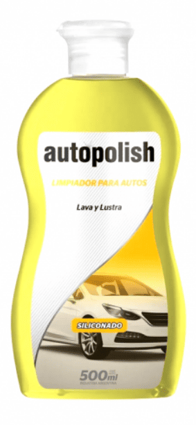 Autopolish Shampoo Siliconado 500 ml Uso Manual