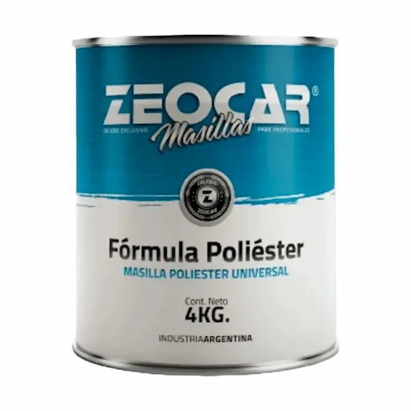 Zeocar Masilla Formula Poliester 4 Kg
