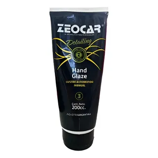 Zeocar Detailing Paso 3 Abrill Manual 200 ml al Agua