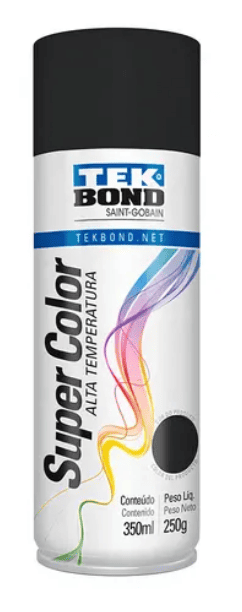 Pintura Aero 250 g Uso Gral Negro Mate