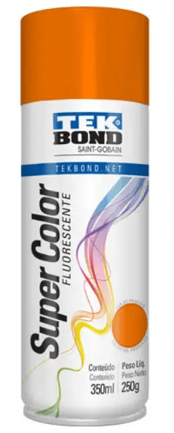 Pintura Aero 250 g Fluorescente Naranja