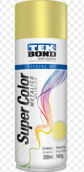 Pintura Aero 140 g Metalizado Dorado