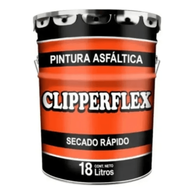 Clipperflex Pintura Asfaltica 18 L