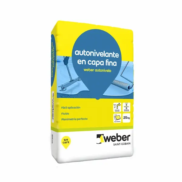 Weber Autonivela para Piso 25 Kg 90 27311