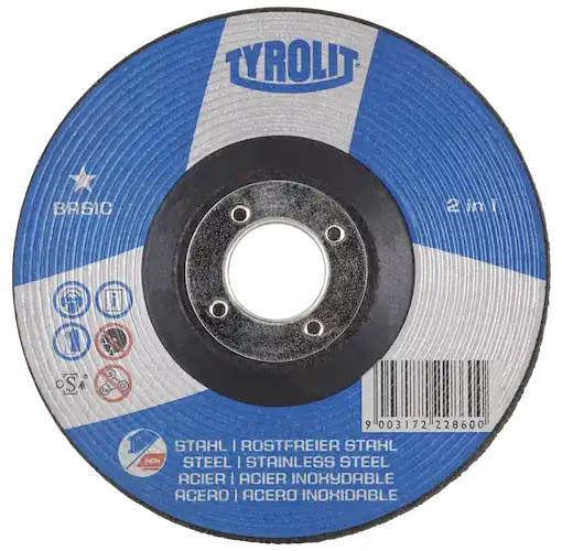 TYROLIT DISCO DESBASTE BASIC T27 115X6X22,23  A30Q-BF