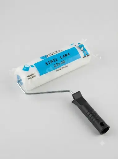 [ROD0016PB] Rodillo Simil Lana 22X40