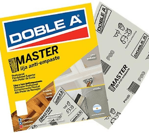 [LIJAANP280] Lija Master Antiempastante Doble A Grano 280
