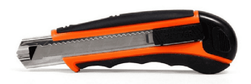 [VAR0004TR] Cutter Plastico 18 mm Reforzado