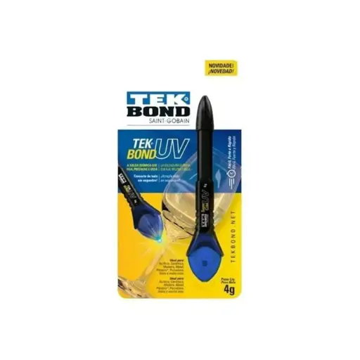 [ADH0059] Super Pegamento Instantaneo UV 4 g  Blister